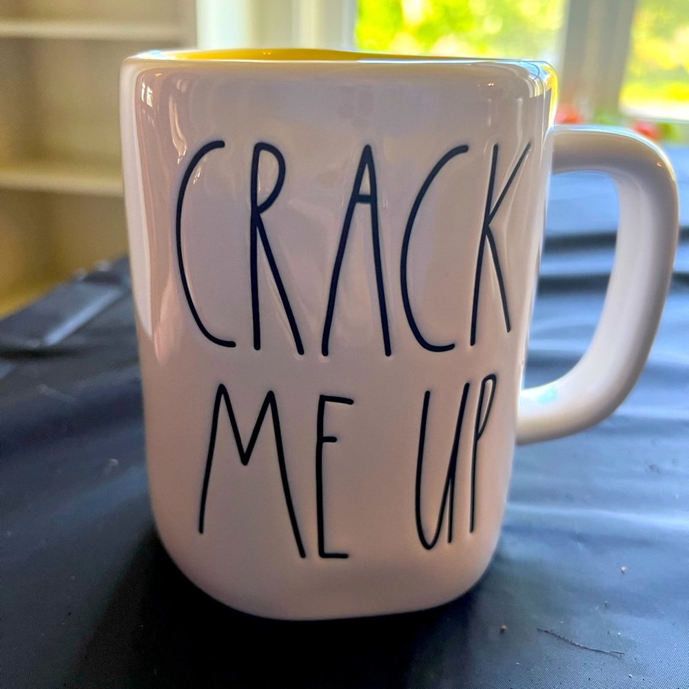 Rae Dunn “Crack Me Up” Mug